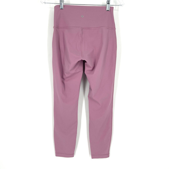 Lululemon Wunder Under HR Tight 25" Full On Luxtreme Magenta Glow Size 4 - Picture 2 of 9